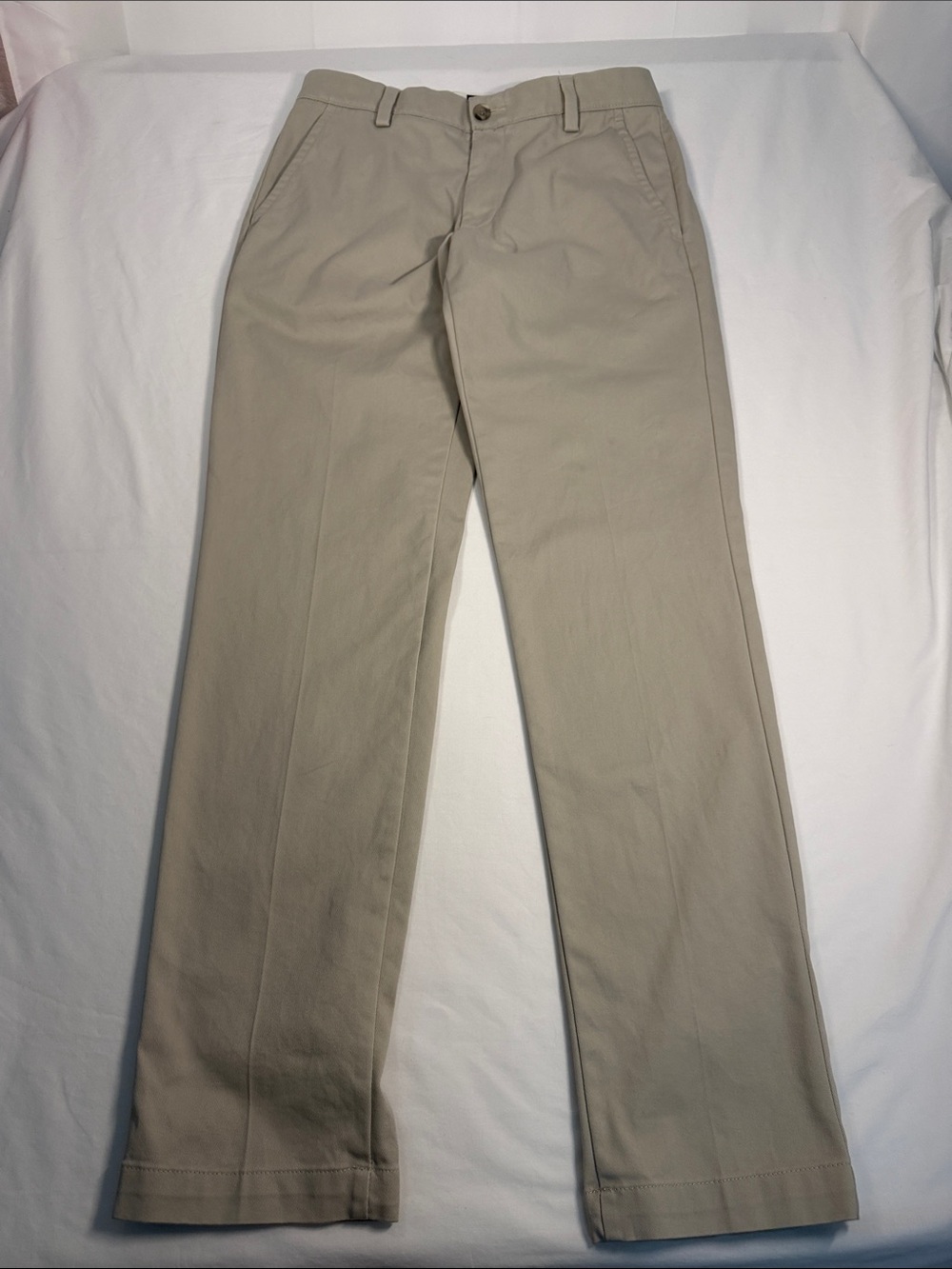 Dockers Women Slim Fit Classic Khaki Pants - Neutral Tan Chinos W30 L32
